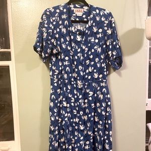 Vintage Floral Dress
